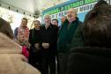 Foto de autoridades em cerimônia