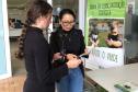 Fotos de eventos de distribuição de mudas Semana do Meio Ambiente