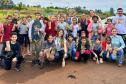 Fotos de eventos de distribuição de mudas Semana do Meio Ambiente