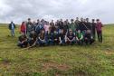 Fotos de eventos de distribuição de mudas Semana do Meio Ambiente