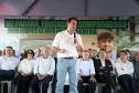 Foto de autoridades durante evento