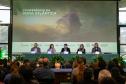 Foto de painel da Conferência da Mata Atlântica