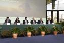Foto de painel da Conferência da Mata Atlântica