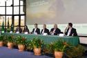Foto de painel da Conferência da Mata Atlântica