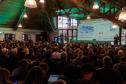 Foto de painel da Conferência da Mata Atlântica