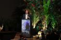 Foto de Governador palestrando em evento