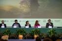 Foto de painel da Conferência da Mata Atlântica