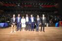 Foto de governadores em cerimônia