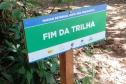 Foto de placa de sinalização do IAT