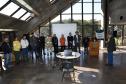 Foto de autoridades em evento
