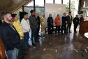 Foto de autoridades em evento
