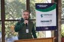 Foto de autoridades em evento