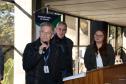 Foto de autoridades em evento