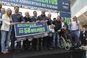 Foto de entrega de novos veículos