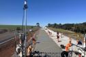 Foto de obras de duplicação de rodovia
