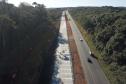 Foto de obras de duplicação de rodovia