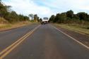 Foto de obras de duplicação de rodovia