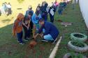 Foto de ação educativa da semana do meio ambiente