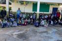 Foto de ação educativa da semana do meio ambiente
