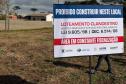 Foto de instalação de placas pelo IAT