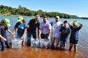 Governo promove soltura de peixes e plantio de árvores no Interior