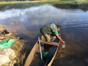 pesca ilegal - represa do capivari