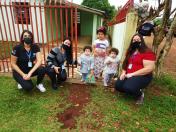 Entrega de brinquedos a crianças do Paraná Piá