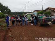 Entrega de brinquedos a crianças do Paraná Piá