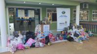 Entrega de brinquedos a crianças do Paraná Piá