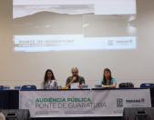 Em audiência pública, Governo debate com população obras da Ponte de Guaratuba -
