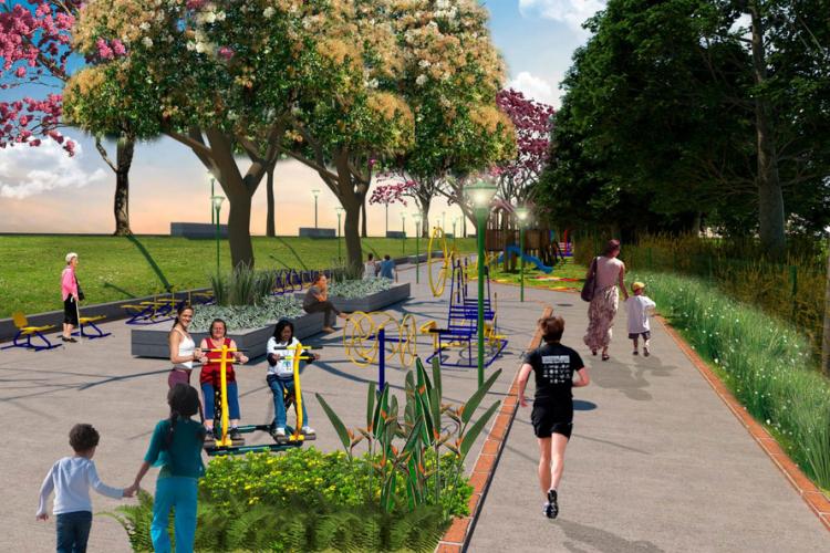 Parque Municipal em Maringá