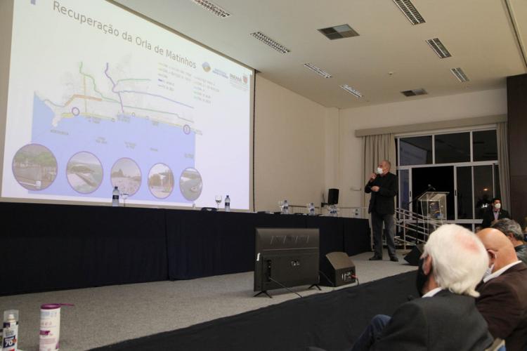 Audiência pública apresenta e discute obras na orla de Matinhos