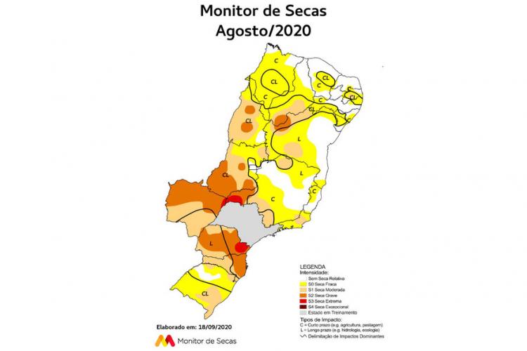 monitor de secas