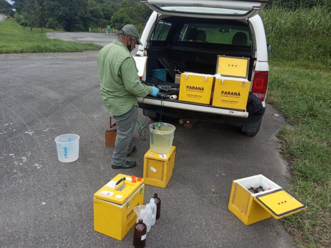 acidente ambiental Guaratuba