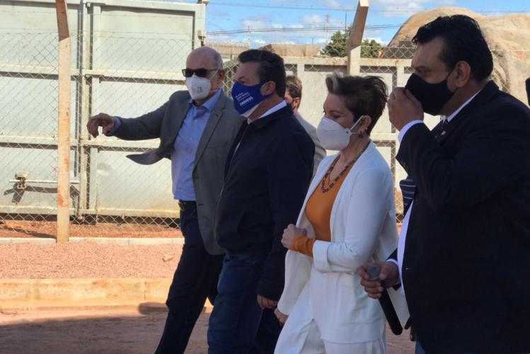 secretário estadual do Desenvolvimento Sustentável e do Turismo, Márcio Nunes, durante inauguração da usina termelétrica pública a biogás em Ponta Grossa, nos Campos Gerais, nesta sexta-feira (30). - Ponta Grossa, 30/04/2021