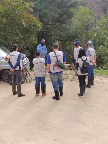 Programa de Voluntariado do IAT leva paranaenses ao Parque Estadual Vale do Codó.Foto:IAT
