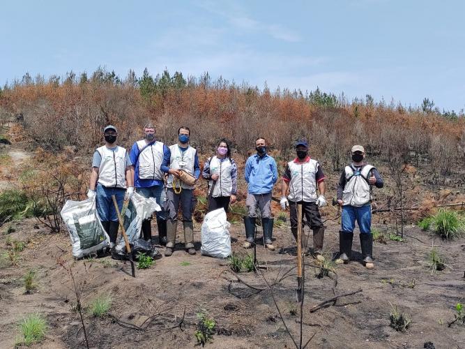 Programa de Voluntariado do IAT leva paranaenses ao Parque Estadual Vale do Codó.Foto:IAT