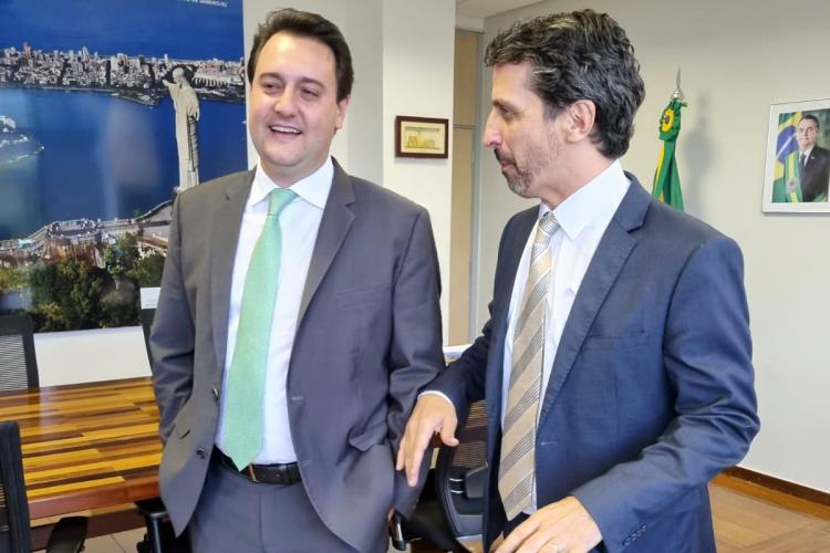 Ratinho e ministro
