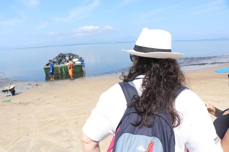 Recolhimento de lixo Litoral