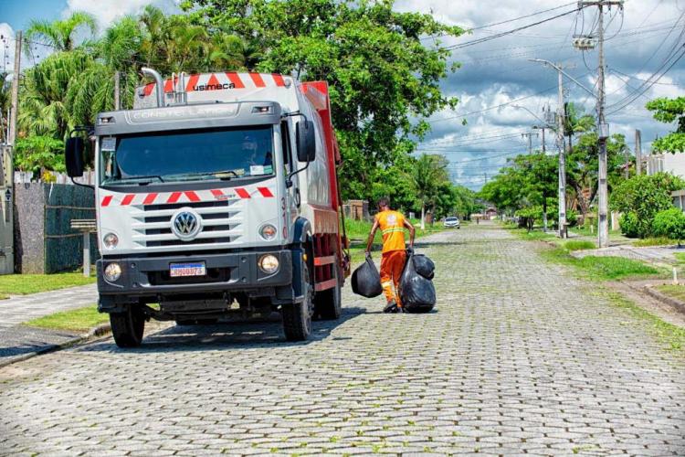 Recolhimento de lixo Litoral
