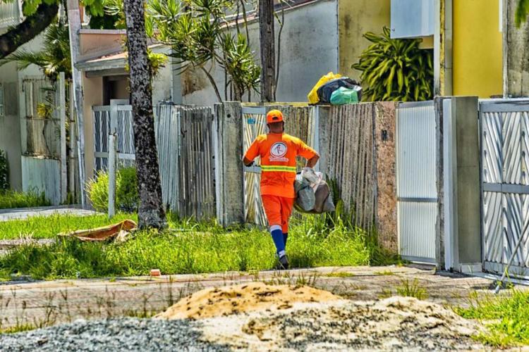 Recolhimento de lixo Litoral
