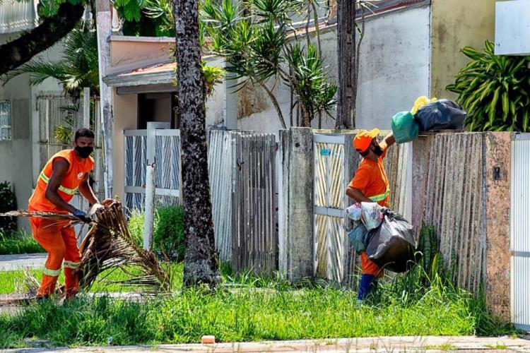 Recolhimento de lixo Litoral