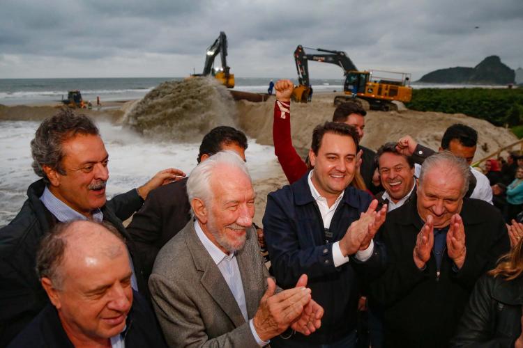 Lançamento da engorda de Matinhos