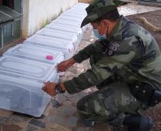 153 cobras peçonhentas são recolhidas de residência em Mandaguari