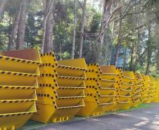 Estado finaliza em abril entrega de caçambas para coleta de resíduos da construção civil