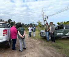 IAT colocou em prática um plano semanal de monitoramento e fiscalização de áreas urbanas e de proteção ambiental desmatadas irregularmente em Guaratuba, no Litoral