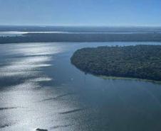 RIO PARANÁ - IMAGEM AÉREA