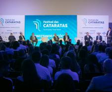 Foto de palestra em convenção