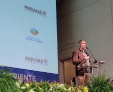 Foto de discurso de Rafael Andreguetto