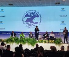 Foto de apresentação de encontro de turismo sustentável